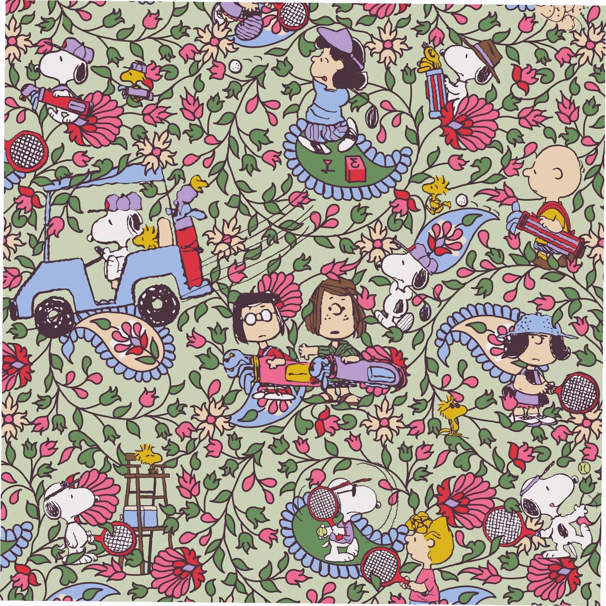 Peanuts Zip ID Case