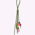 Pink Tulips Bag Charm