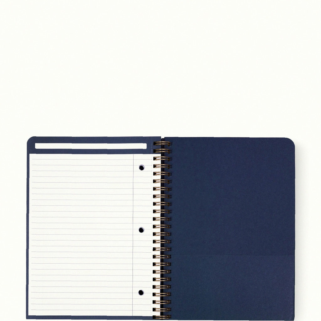 Small Spiral Notebook with Pockets