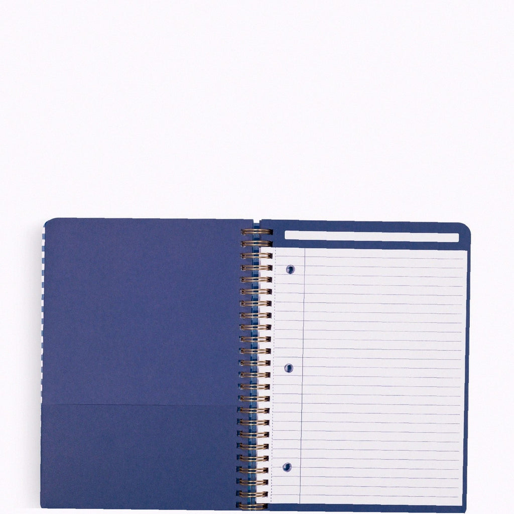 Small Spiral Notebook with Pockets