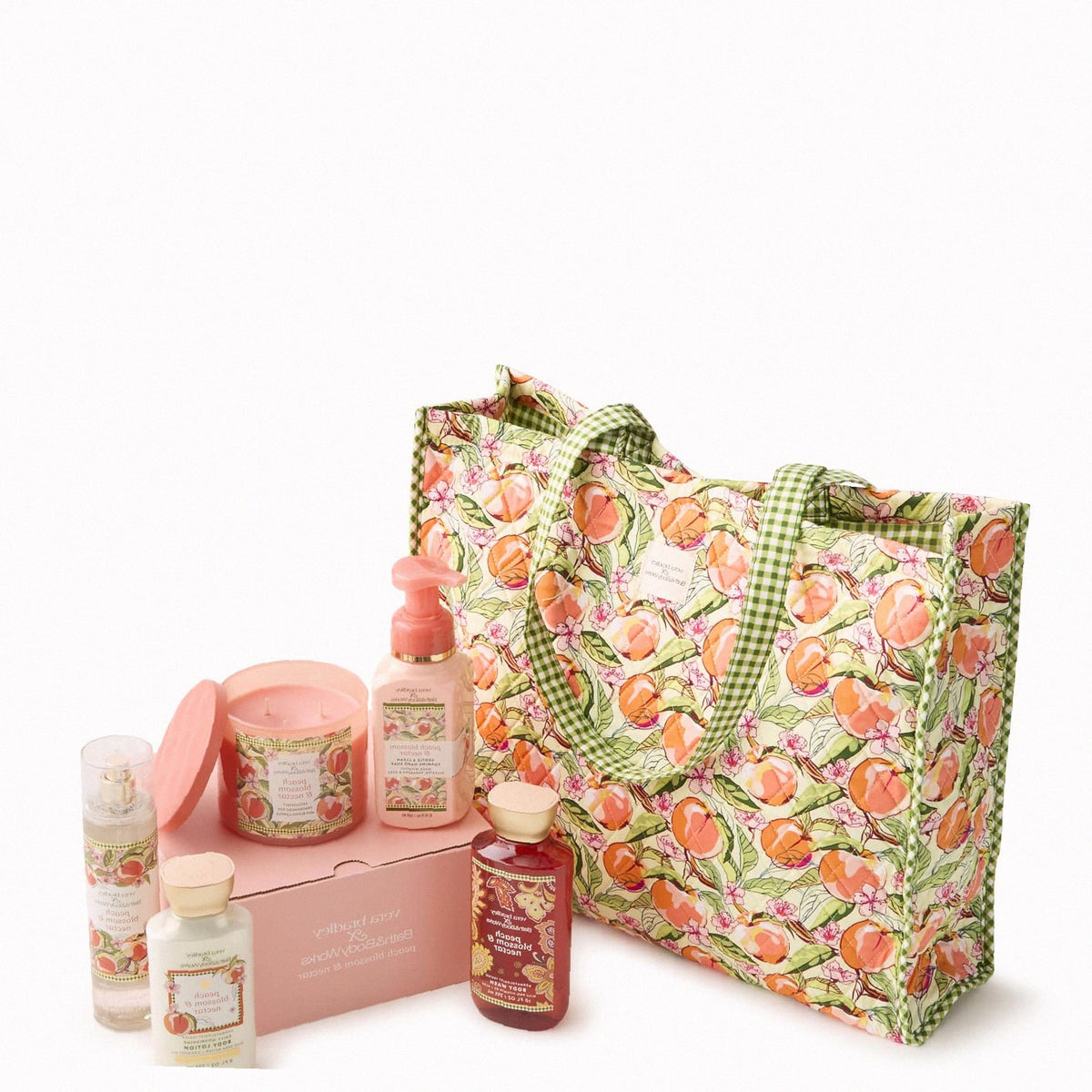 Bath & Body Works Vera Bradley Tote Bag Set