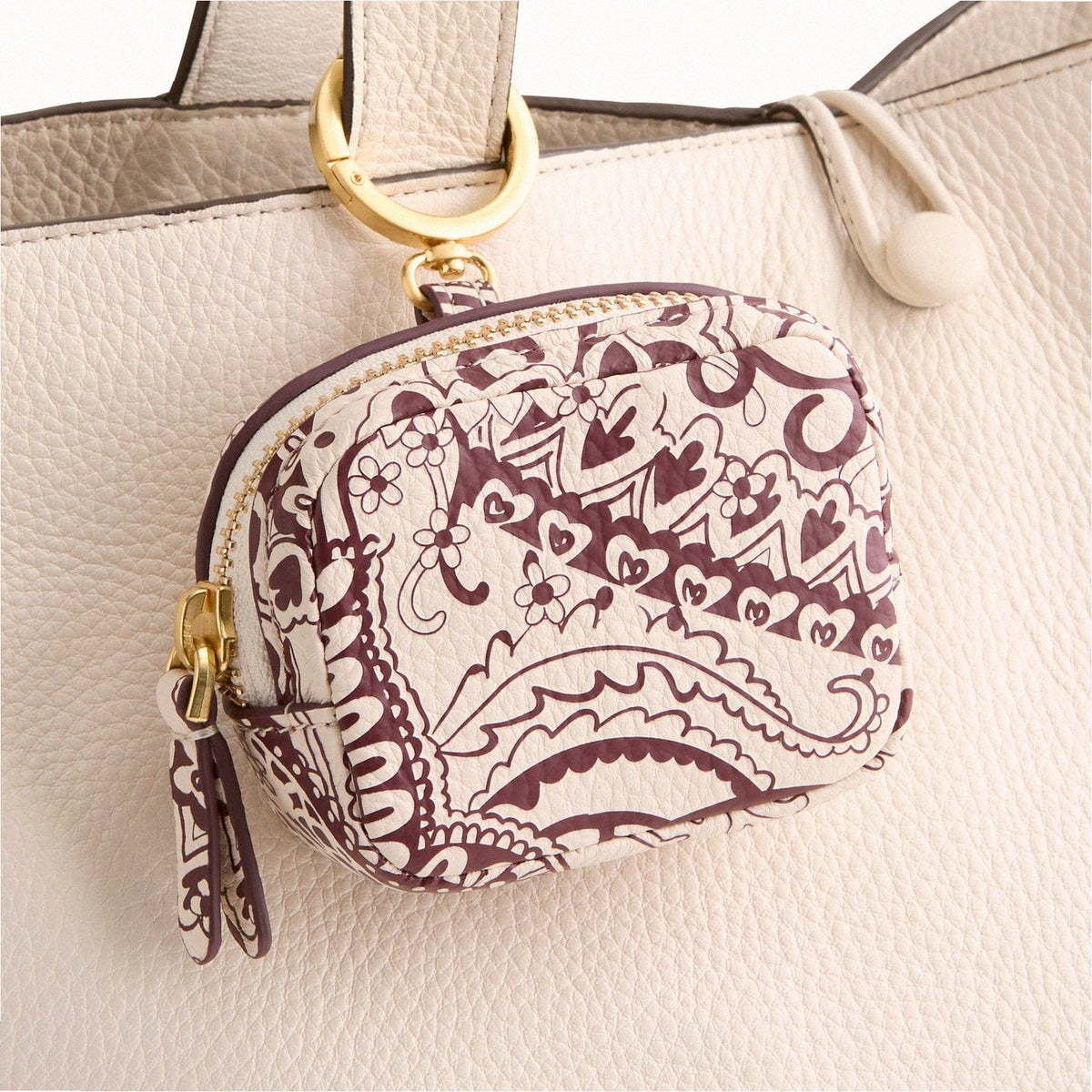 Zip Earbud Bag Charm