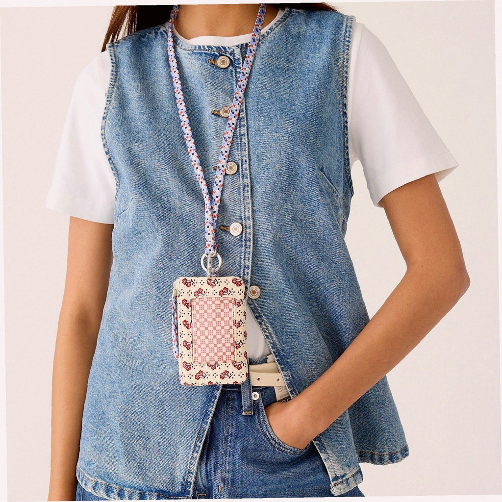 Zip ID Pouch wBreakaway Lanyard